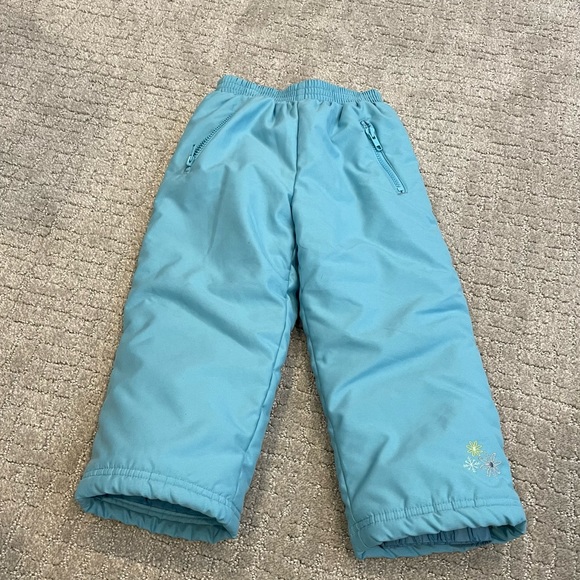 Gymboree Bottoms Gymboree Girl 23t Elsa Blue Snow Pants Poshmark